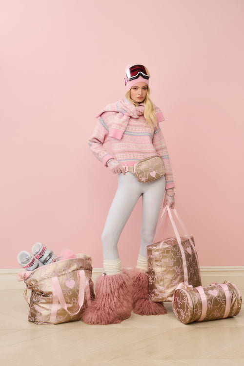 STATE x LoveShackFancy Gold Graham XL Tote