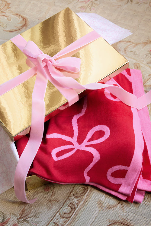 Holiday Jacquard Throw Blanket