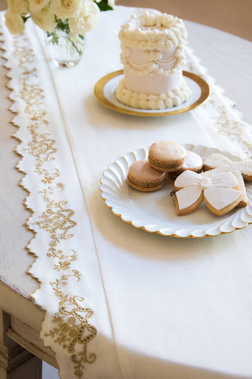 Winter Ribbon Table Runner