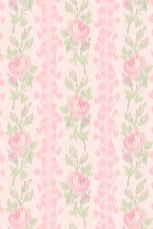 Strawberry Macaroon Peel + Stick Wallpaper