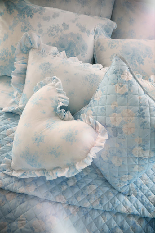 Ruffled Lumbar Pillow