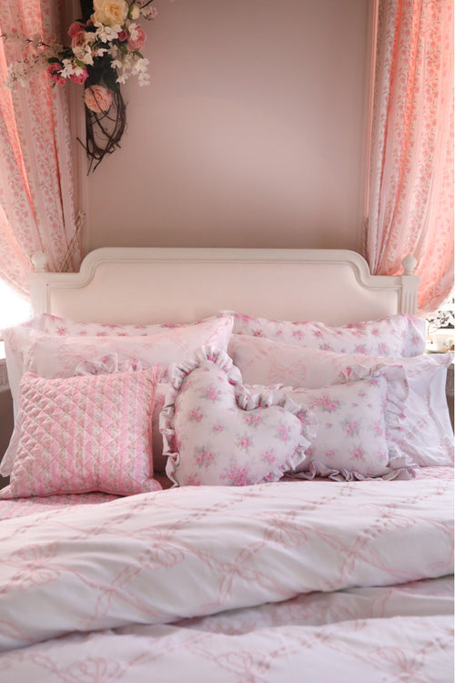 Ruffled Lumbar Pillow