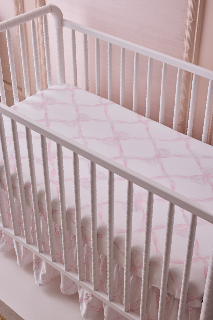 Cotton Sateen Crib Sheet