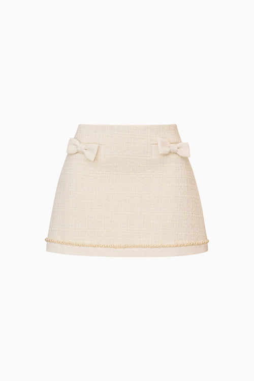 Edeness Tweed Mini Skirt