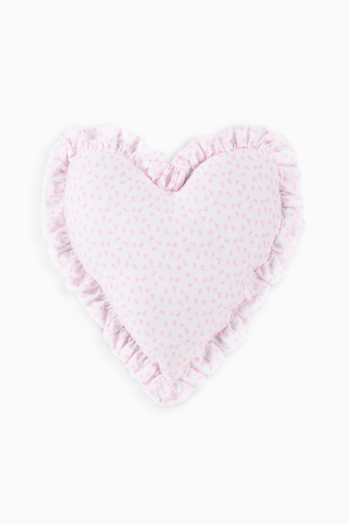 Heart Shape Ruffle Pillow