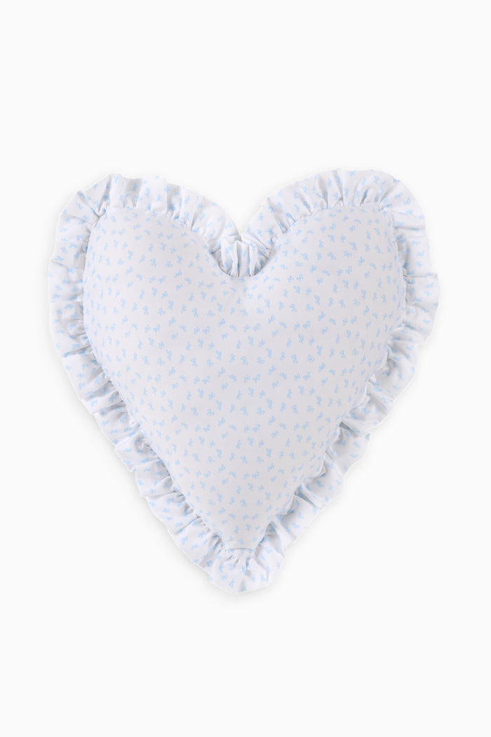 Heart Shape Ruffle Pillow
