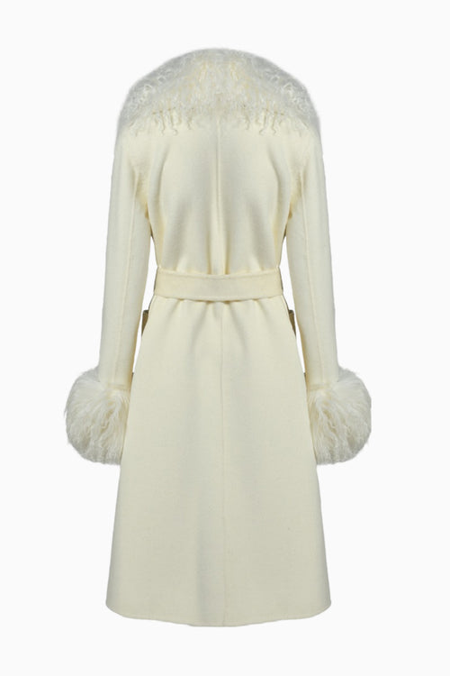 Susanna Chow Inez Cashmere Shearling Coat
