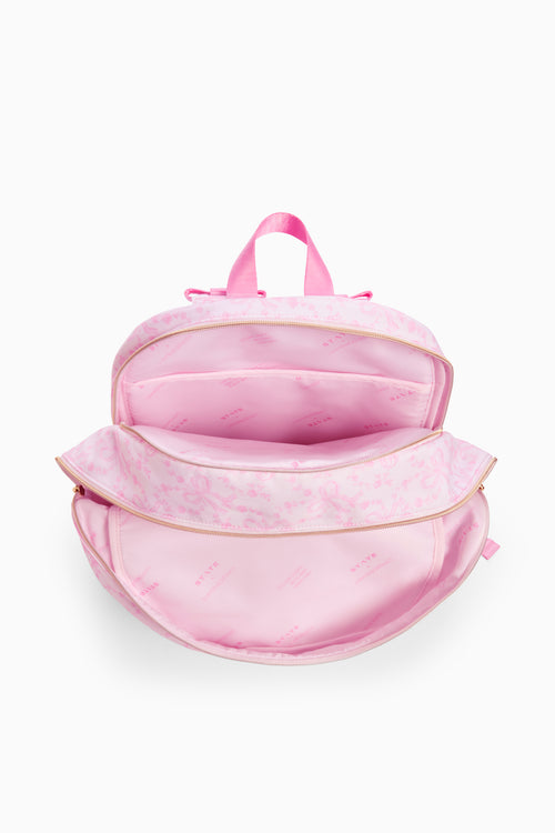 STATE x LoveShackFancy Mixed Print Kane Double Pocket Backpack