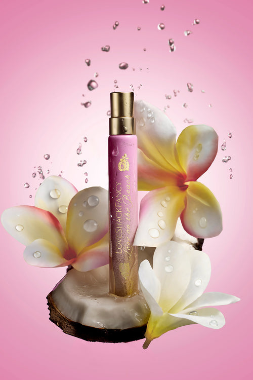 Love on the Beach Eau de Parfum Travel Spray with Coconut & Frangipani
