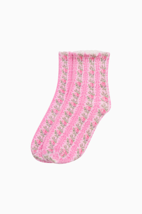Lowell Heirloom Print Socks