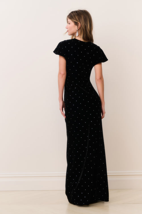 Melora Velvet Maxi Dress