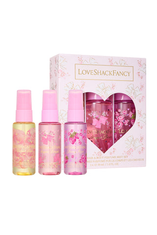 Mini Hair and Body Mist Perfume Discovery Set