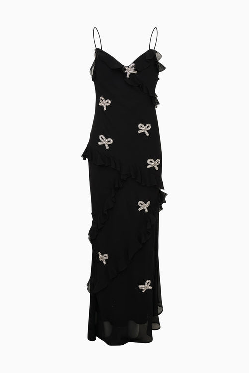 Tween Mini Rialto Crystal Bow Dress