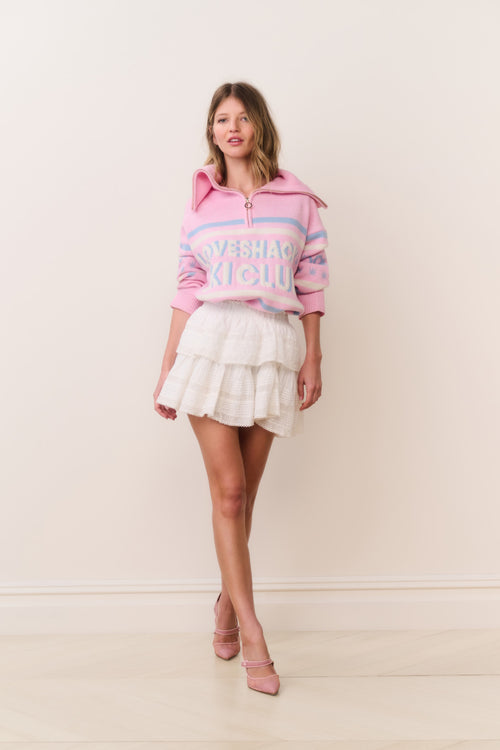 Mitsy Wool Ski Club Sweater