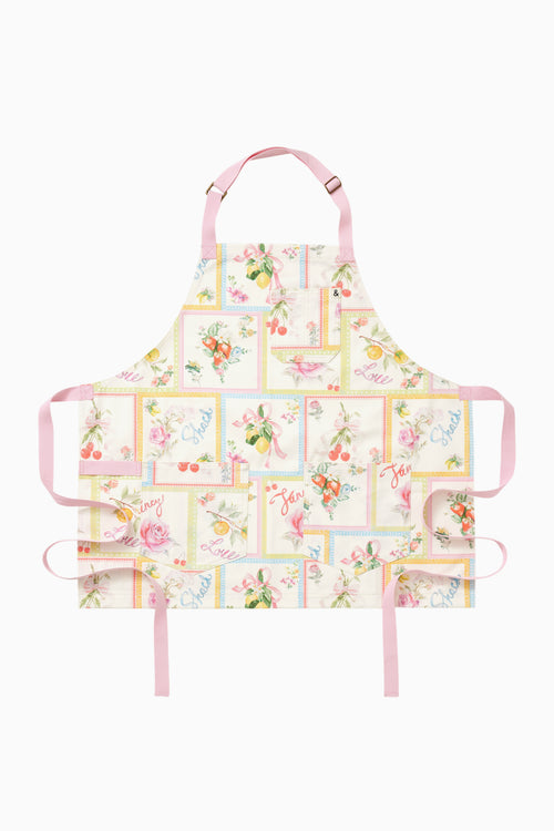 LoveShackFancy X Hedley & Bennett Pink Parfait Apron
