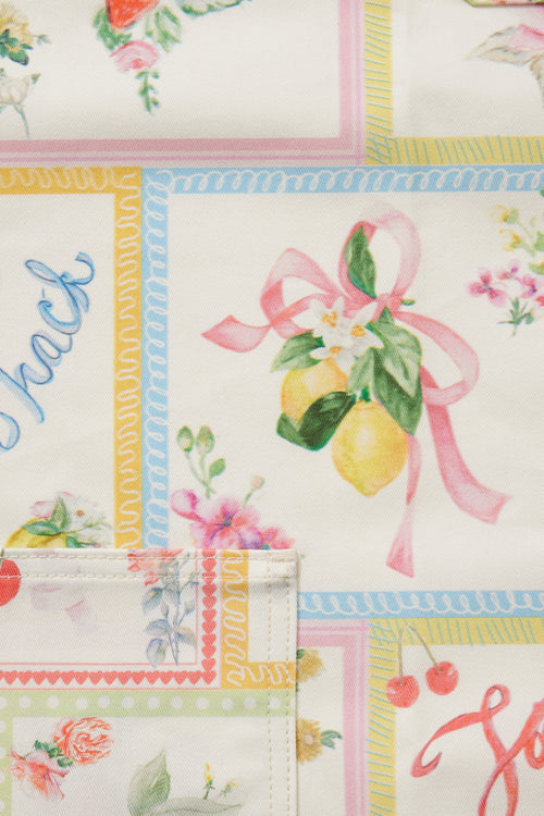 LoveShackFancy X Hedley & Bennett Pink Parfait Apron