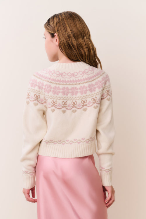 Tween Wrenna Fair Isle Cardigan