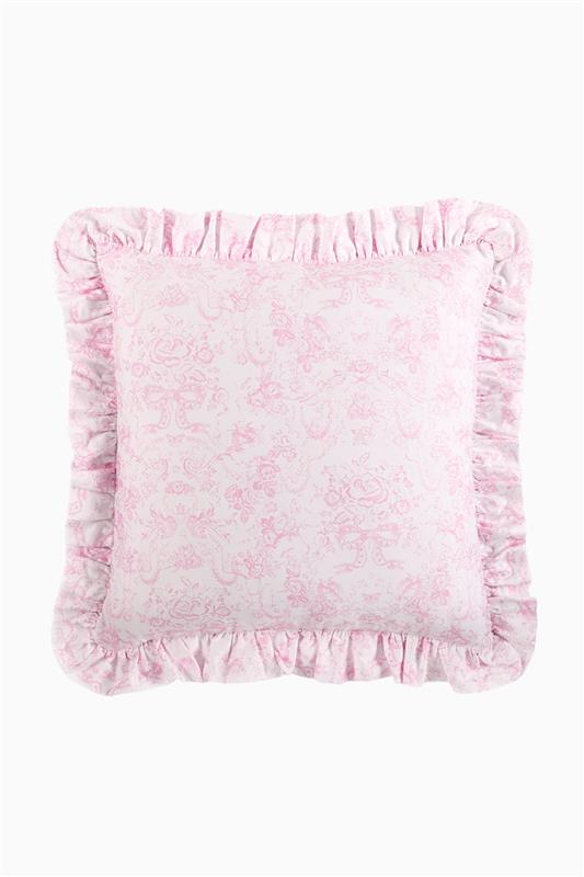 Ruffle Throw Pillow