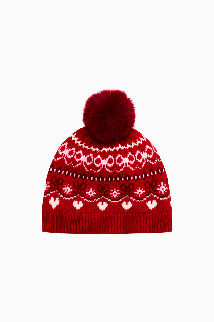 Sanibel Wool Fair Isle Beanie
