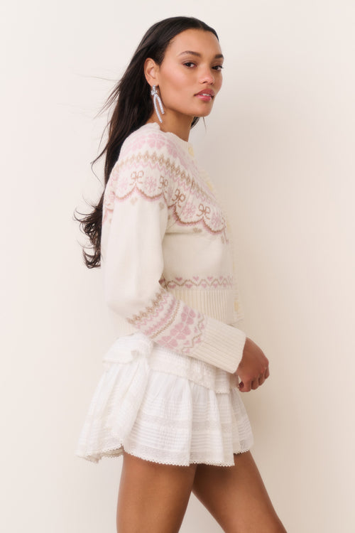 Shantae Wool Fair Isle Cardigan