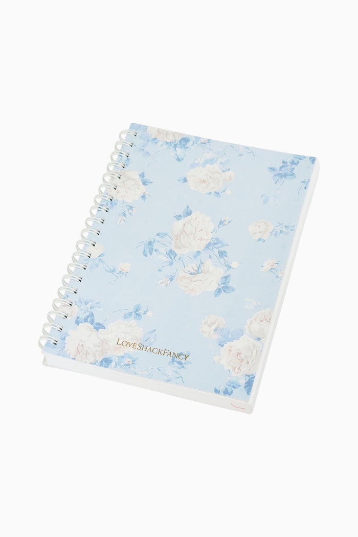 Whisper Blue Spiral Notebook