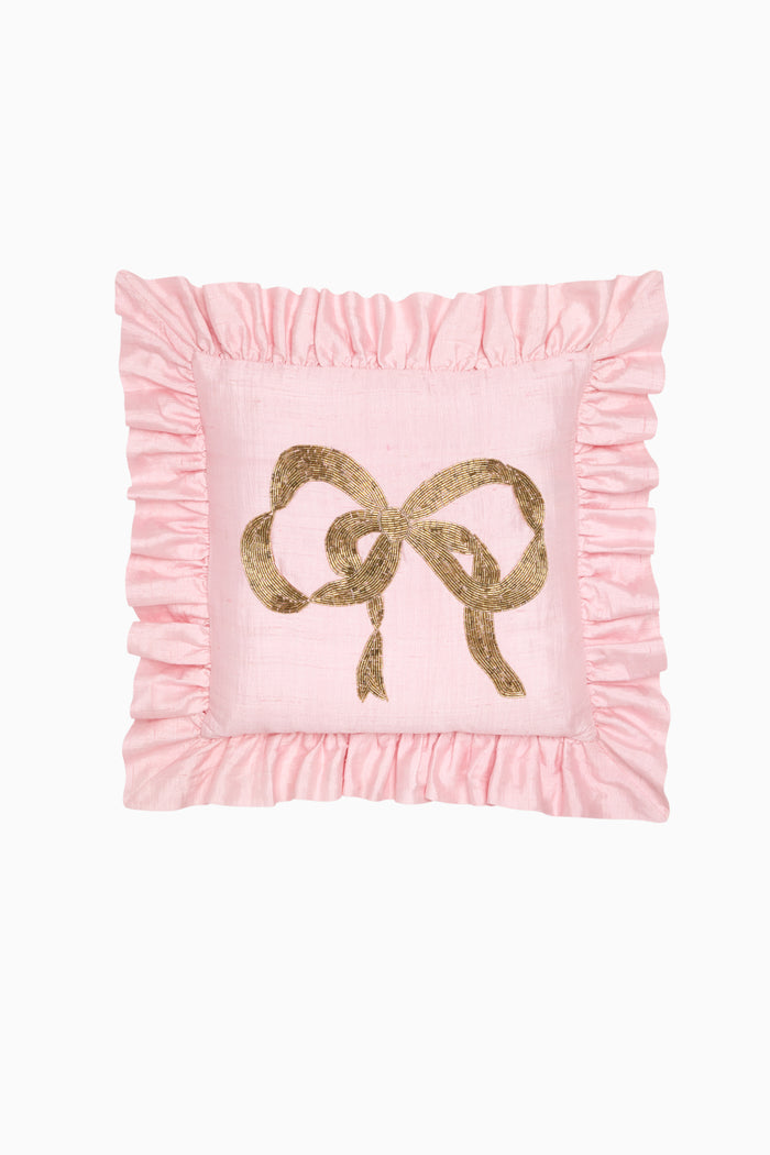 Sugarplum Ruffle Pillow