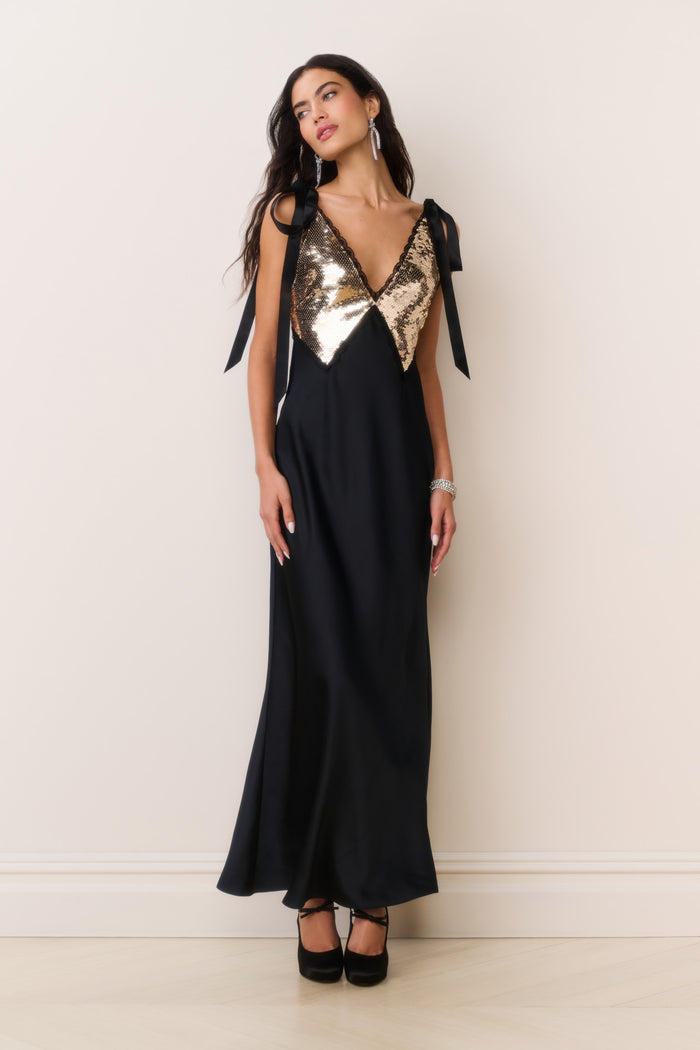 Talissa Sequin Maxi Dress