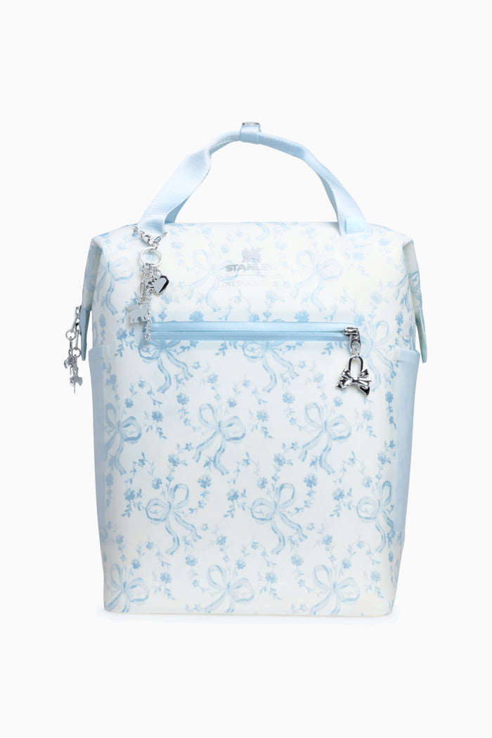 Stanley 1913 All-Day Madeleine Mini Cooler Backpack in Winter Ice