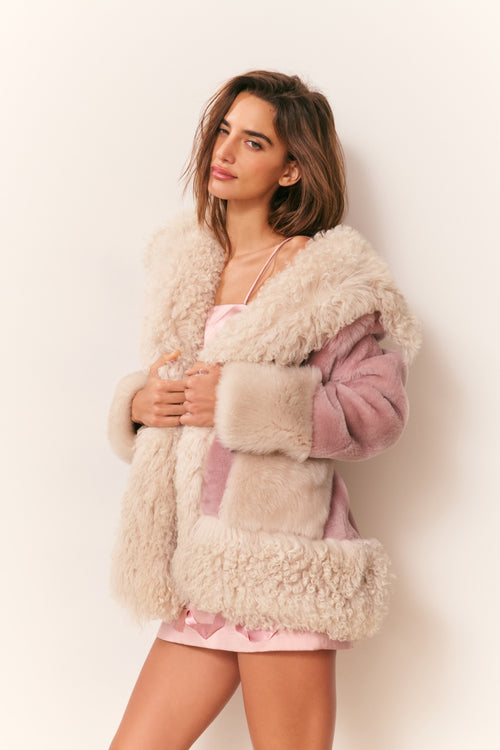 Tuskara Oversized Shearling Jacket